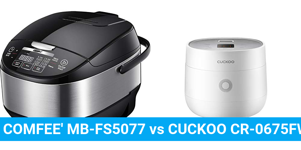 COMFEE’ MB-FS5077 vs CUCKOO CR-0675FW