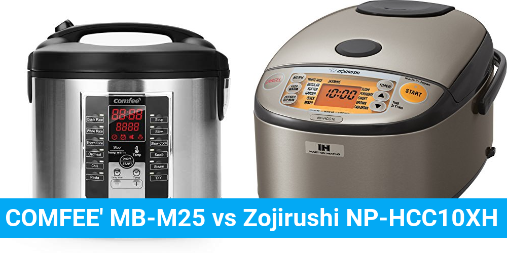 COMFEE’ MB-M25 vs Zojirushi NP-HCC10XH