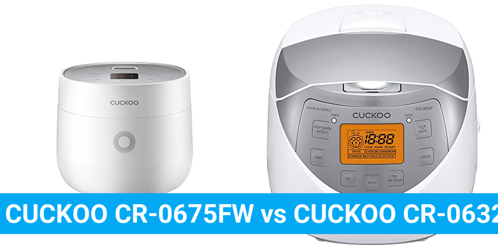 CUCKOO CR-0675FW vs CUCKOO CR-0632F