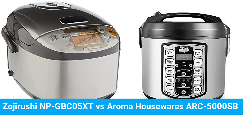 Zojirushi NP-GBC05XT vs Aroma Housewares ARC-5000SB