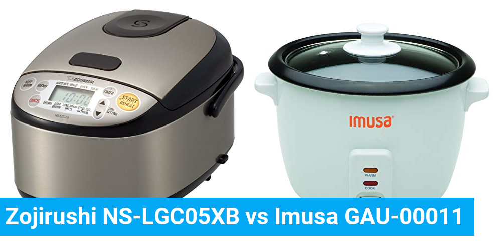 Zojirushi NS-LGC05XB vs Imusa GAU-00011