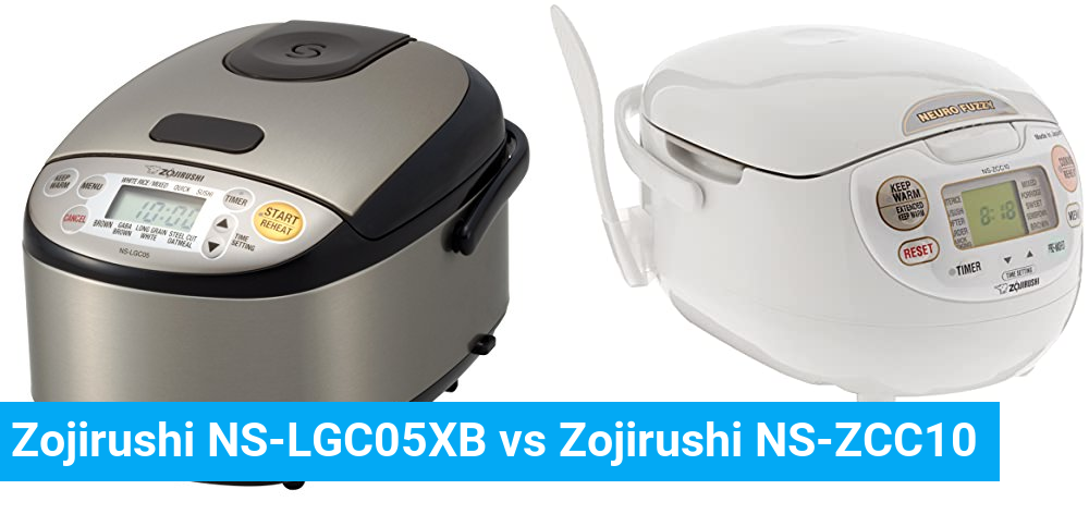 Zojirushi NS-LGC05XB vs Zojirushi NS-ZCC10