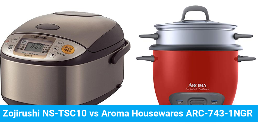 Zojirushi NS-TSC10 vs Aroma Housewares ARC-743-1NGR