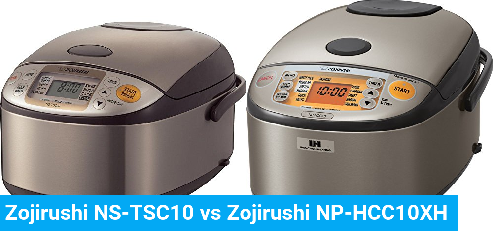 Zojirushi NS-TSC10 vs Zojirushi NP-HCC10XH