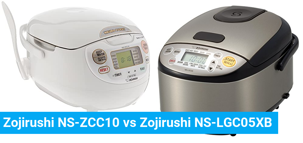 Zojirushi NS-ZCC10 vs Zojirushi NS-LGC05XB
