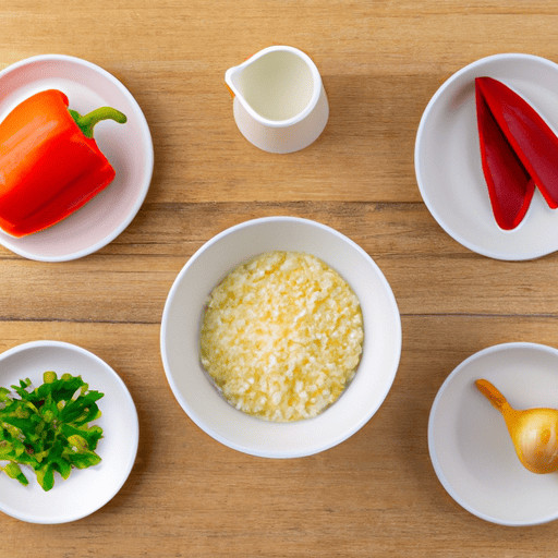 chinese bell pepper rice ingredients