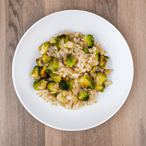 Chinese Brussel Sprout Rice Recipe