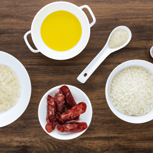 chinese sausage rice ingredients