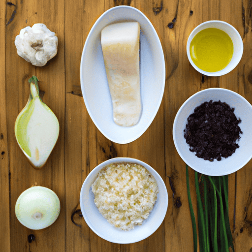 filipino halibut rice ingredients