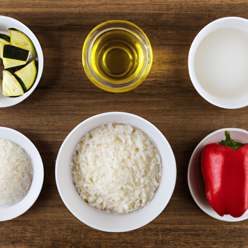 filipino zucchini rice ingredients