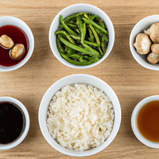 fujan  green bean rice ingredients