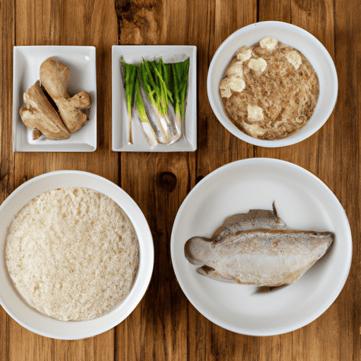 fujan  grouper rice ingredients