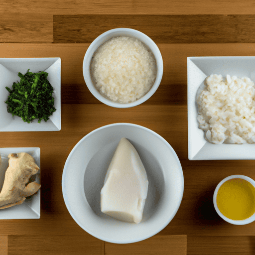 fujan  halibut rice ingredients
