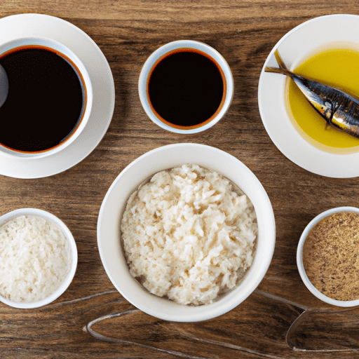 fujan  mackeral rice ingredients