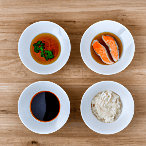 fujan  salmon rice ingredients