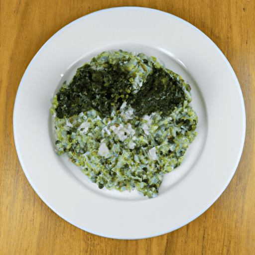 Fujan  Spinach Rice Recipe