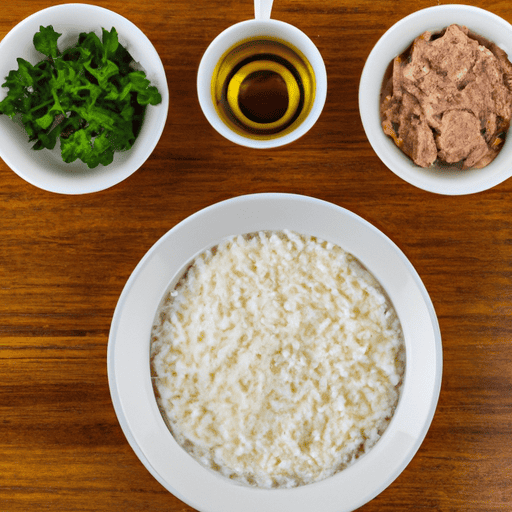 garlic albacore rice ingredients