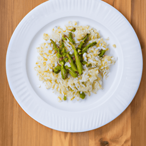 Garlic Asparagus Rice Recipe