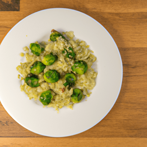 Garlic Brussel Sprout Rice Recipe