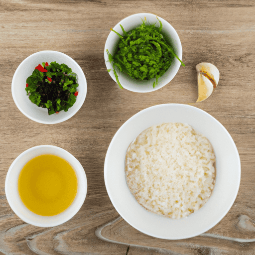 garlic chive rice ingredients