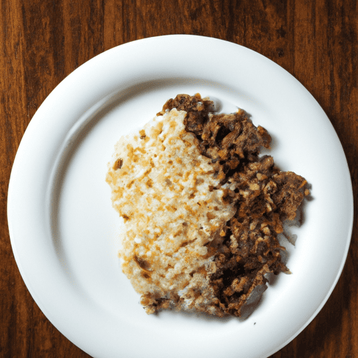 Garlic Ground Beef Rice Recipe