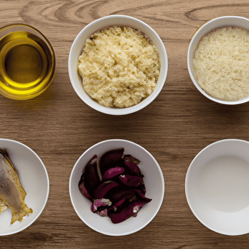 garlic herring rice ingredients