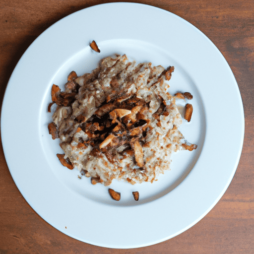 Garlic Mushroom Rice Recipe