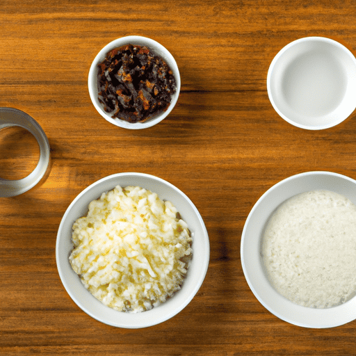 garlic raisin rice ingredients