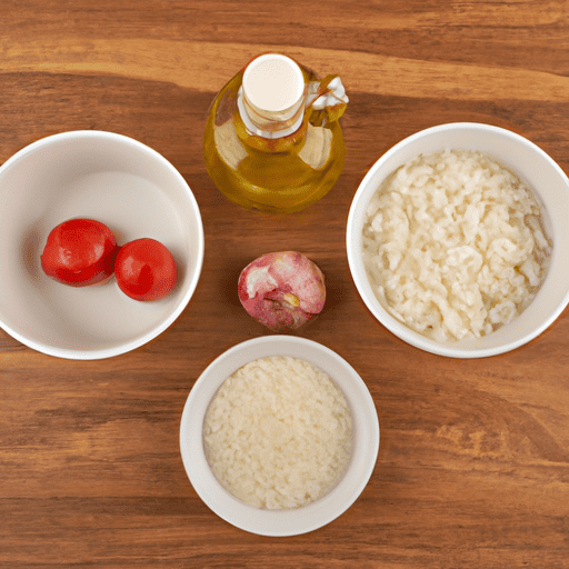 garlic tomato rice ingredients