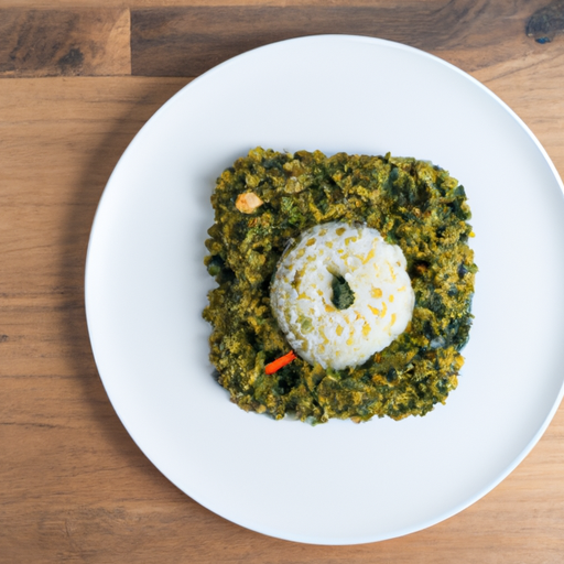 Indian Spinach Rice Recipe