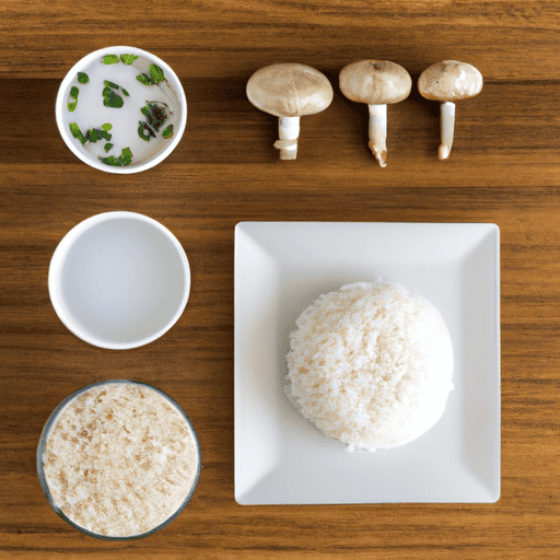 indonesian mushroom rice ingredients