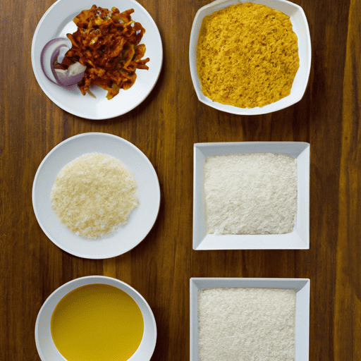 indonesian pinto bean rice ingredients