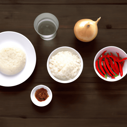 indonesian snapper rice ingredients