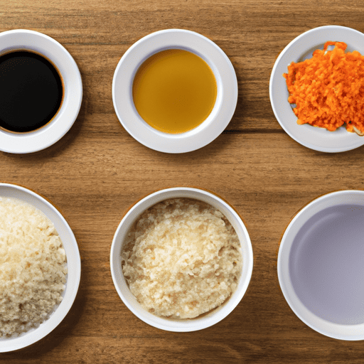 japanese carrot rice ingredients