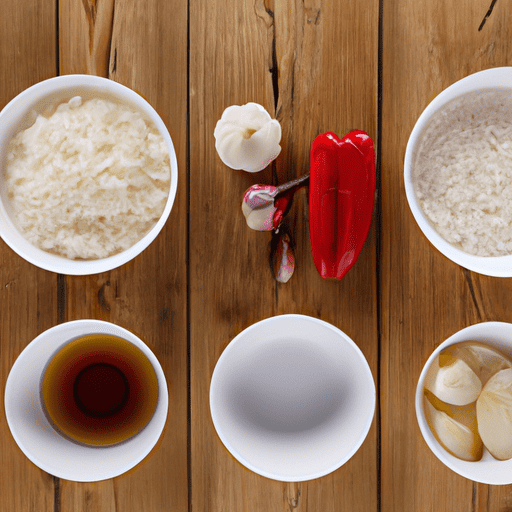 japanese prawns rice ingredients