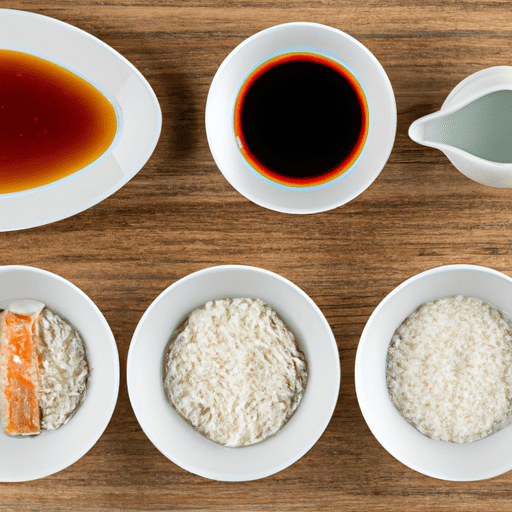 japanese salmon rice ingredients