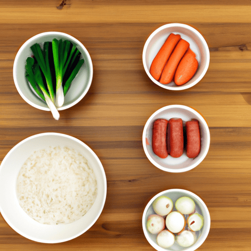 japanese sausage rice ingredients
