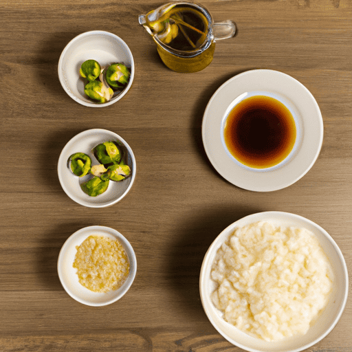 korean brussel sprout rice ingredients