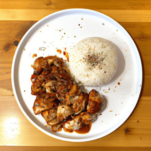 Korean Chicken Rice Recipe
