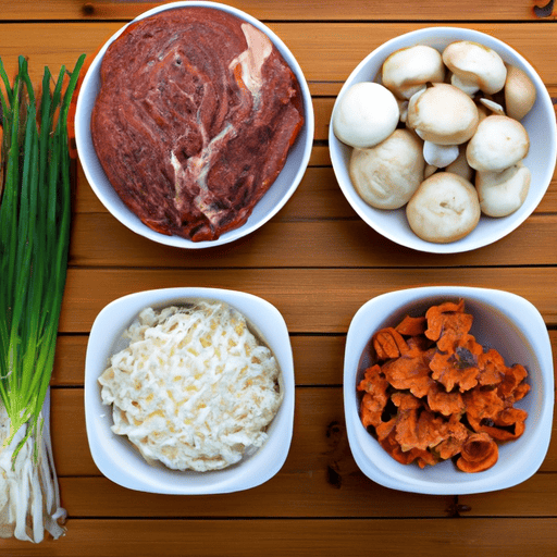 korean goat rice ingredients