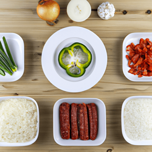 korean sausage rice ingredients