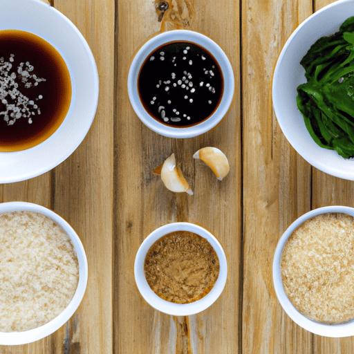 korean spinach rice ingredients