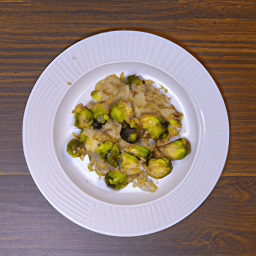 malaysian brussel sprout rice