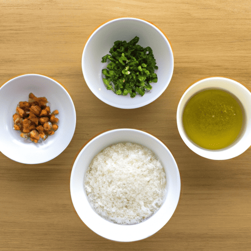 malaysian green bean rice ingredients