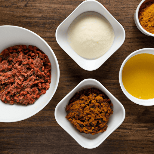 malaysian ground beef rice ingredients