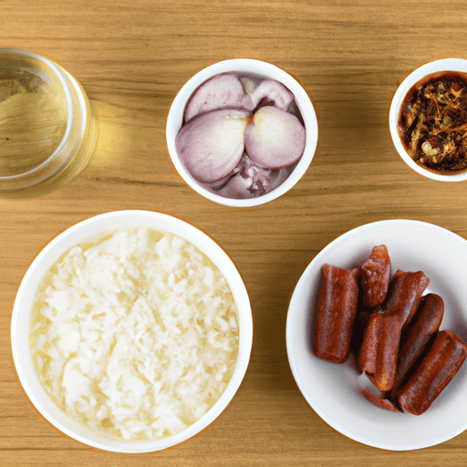 malaysian sausage rice ingredients