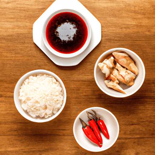malaysian swordfish rice ingredients