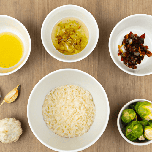 nigerian brussel sprout rice ingredients