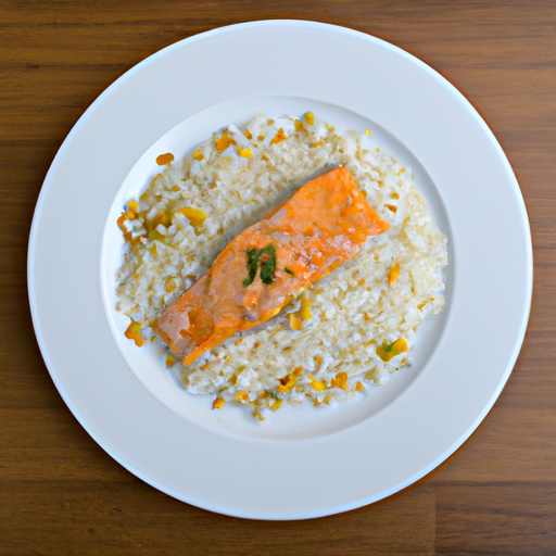 Persian Salmon Rice Recipe
