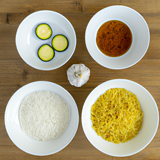 persian zucchini rice ingredients
